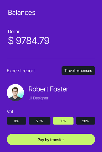 CRM activity feed